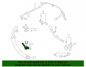 VW Atlas 24-25 Turbo Coolant Pipe Outlet