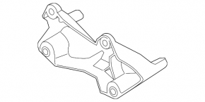 Automatic transmission mount bracket BMW 5 F10 12-16 2.0T RWD
