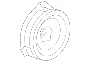 Rear left door speaker Chevrolet Equinox 10-17 tear