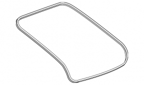 Chevrolet Volt 11-15 trunk opening seal