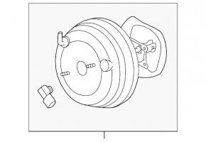 Vacuum booster Subaru Forester 14-15 SJ 2.0