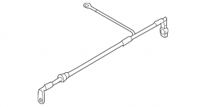 Positive terminal of battery Audi Q3 8U 15-18