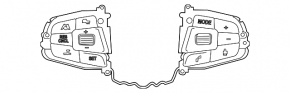 Steering column switches guitar assembly BMW 3 G20 19- with cable without steering wheel heating