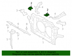 Right hood lock bracket for Infiniti FX35 QX70 09-17