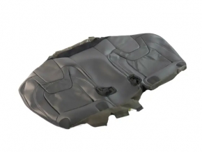 Jeep Cherokee KL 19 rear seat cushion - black leather, perforated