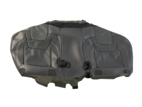Jeep Cherokee KL 19 rear seat cushion - black leather, perforated