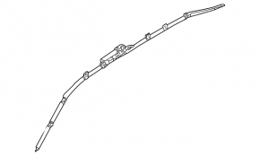 Left side curtain airbag for BMW X3 E83 03-10