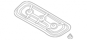 Hood insulation Hyundai Santa FE Sport 13-18