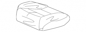 Driver's seat Honda CRZ 11-16 without airbag