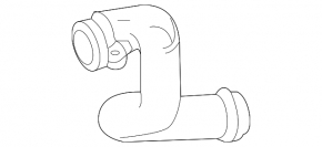 Cooling system hose for Mercedes CLA 14-19 2.0T