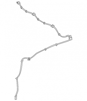 Mercedes X247 GLB 20-26 windshield washer nozzle circuit without heating