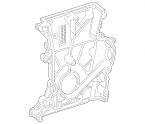 Mercedes A-class V177 19-22 2.0T engine front cover