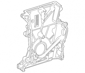 Mercedes A-class V177 19-22 2.0T engine front cover