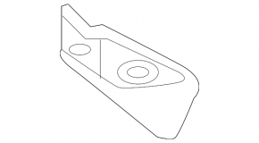 Rear left mudguard for Mazda 6 14-21