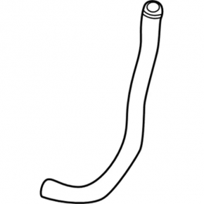 Left pipe Ford Escape mk3 17-19 2.0T to filter