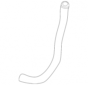 Left pipe Ford Escape mk3 17-19 2.0T to filter