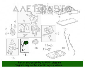 Oil filter TOYOTA Auris, Corolla 09- 1.6, Avensis 09-, Rav 4