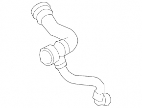 Cooling pipe radiator upper BMW X5 E70 07-13 3.0