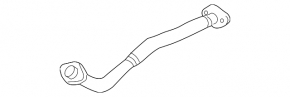 Front exhaust pipe Lexus RX400h 06-09 broken stud