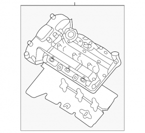 Valve cover left Kia Sorento 10-15 3.3