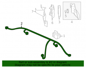Honda Accord Rear Bumper Wiring 23-