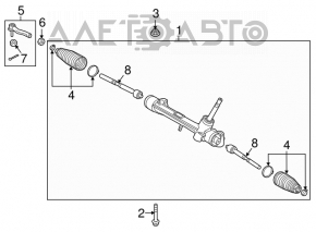 Steering tip left Lexus UX200 UX250h 19- CTR