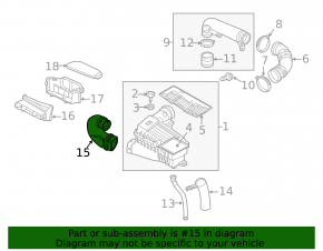 Air Duct Filter Manifold VW Beetle 12-19 1.8T