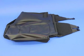 Rear row of seats 2nd row Jeep Cherokee KL 14-18 TRH with airbag, black leather