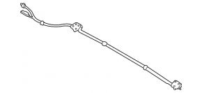 Windscreen washer nozzle chain BMW 4 F32/33/36 14-20 with heating