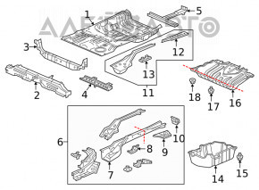 Rear protection Honda CRV 17-22