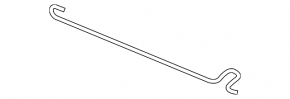 Right trunk lid hinge torsion bar for Honda Accord 13-17 under spoiler