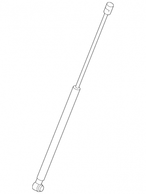 Left tailgate shock absorber for Hyundai Venue 20-25