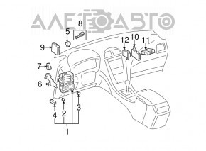 Computer assy, outer mirror control Lexus ES350 07-07