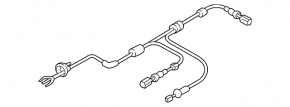 ABS sensor wire rear right Audi A5 F5 17-