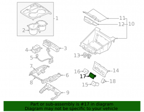 Hyundai Tucson 22-24 center console cigarette lighter