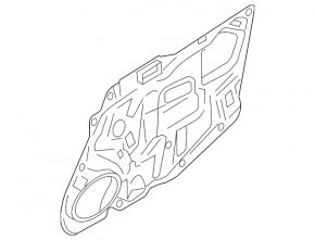 Plastic insert for the front right door of a Mazda CX-7 06-12