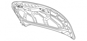 Naked hood Volkswagen ID.4 21-23
