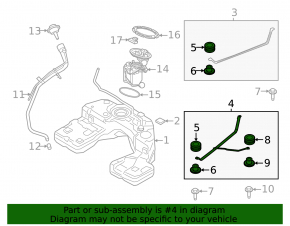 Left fuel tank bracket for BMW X7 G07 19-26