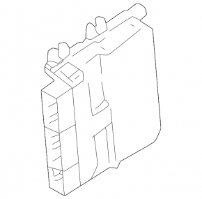 Block ECU engine computer Nissan Rogue 21-21 2.5 us built