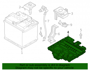 Battery tray Kia Niro 23-26 EV