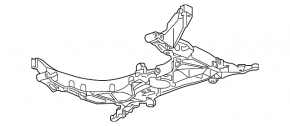 Front subframe assembly Chevrolet Bolt EV 17-23