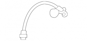 Rear left brake hose Mitsubishi Eclipse Cross 18-