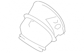 Subaru Forester 14-18 SJ Fuel Filler Door Housing