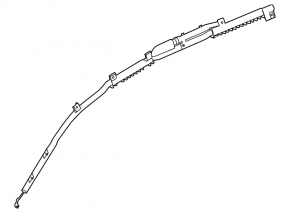 Airbag side curtain right Hyundai Sonata 20-23
