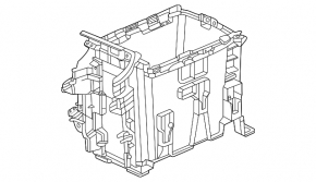 Honda Civic XI FE/FL 22-26 Center Console Box