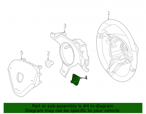 Steering Wheel Controls Porsche Cayenne 958 11-14