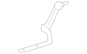 Mercedes X164 GL W164 ML body tilt sensor link