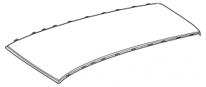 Metal roof for Mercedes X247 GLB 20-26 without panoramic windows