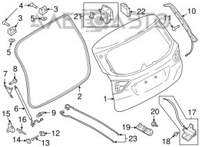 Ford C-max MK2 13-18 Tailgate Closer