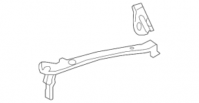 Right eyelash TV bracket for Mazda6 09-13
